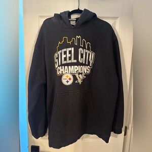 Reebok Pittsburgh Steel City Champions Sweatshirt
